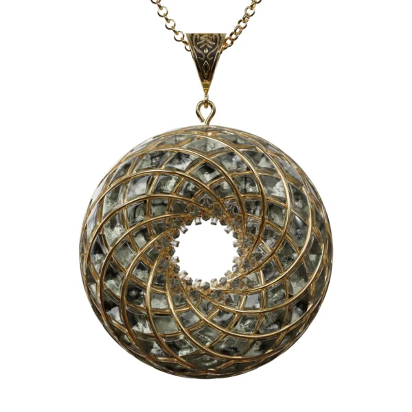 Seraphim iTorus iZ Crystal Toroidal Pendant